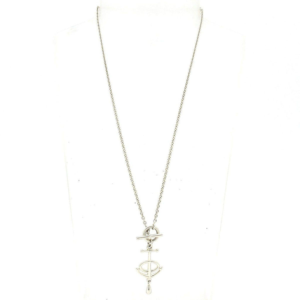 Hermes Necklace Grand Largechaine D'ancre Silver Ankari — view 2