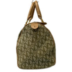 Dior Handbag Trotter Light Green Ivory Beige Mini Boston Leather — view 2