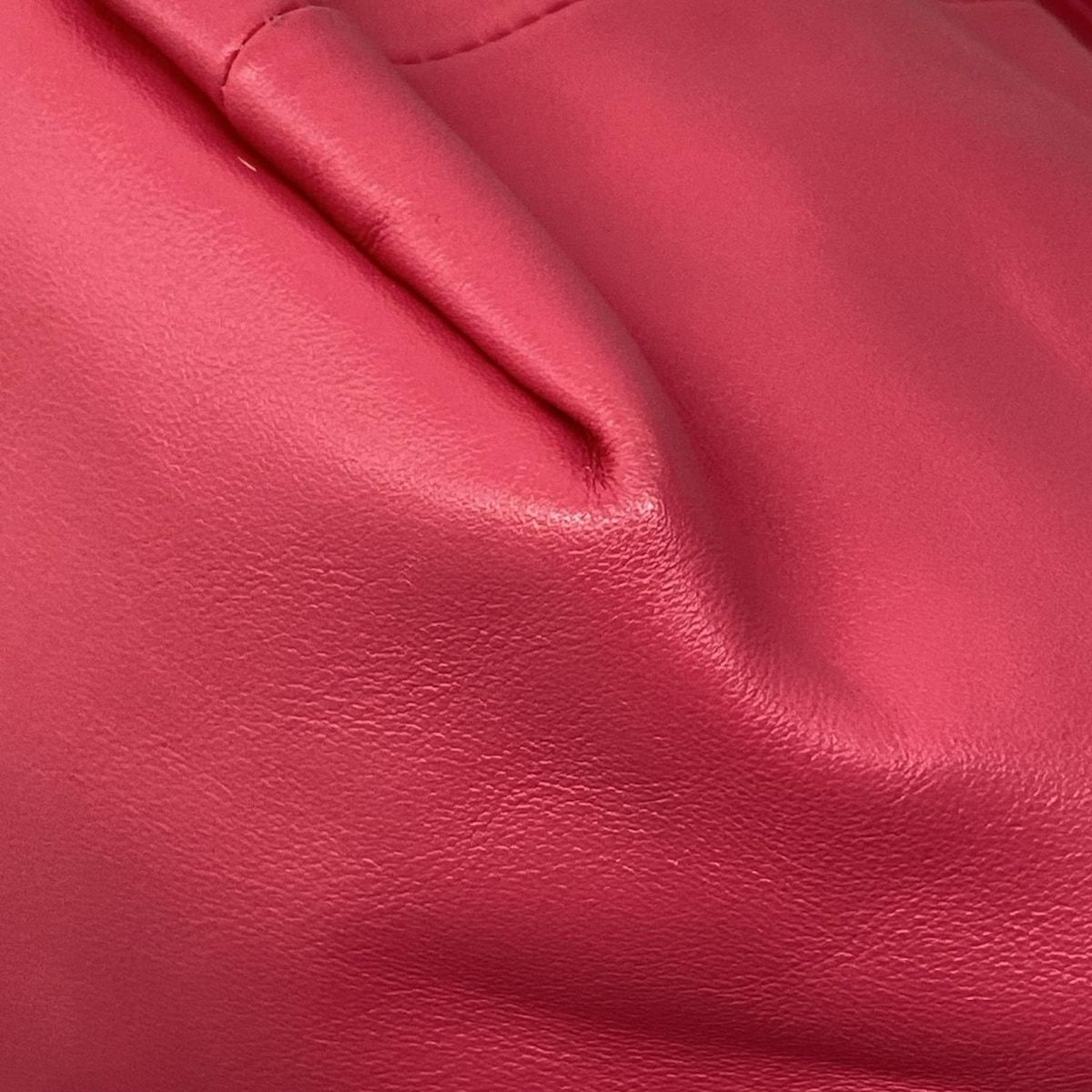 Bottega Veneta Handbag Double Knot Pink Leather — view 6