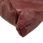 Bottega Veneta Handbag the Pouch Bordeaux Leather — view 6