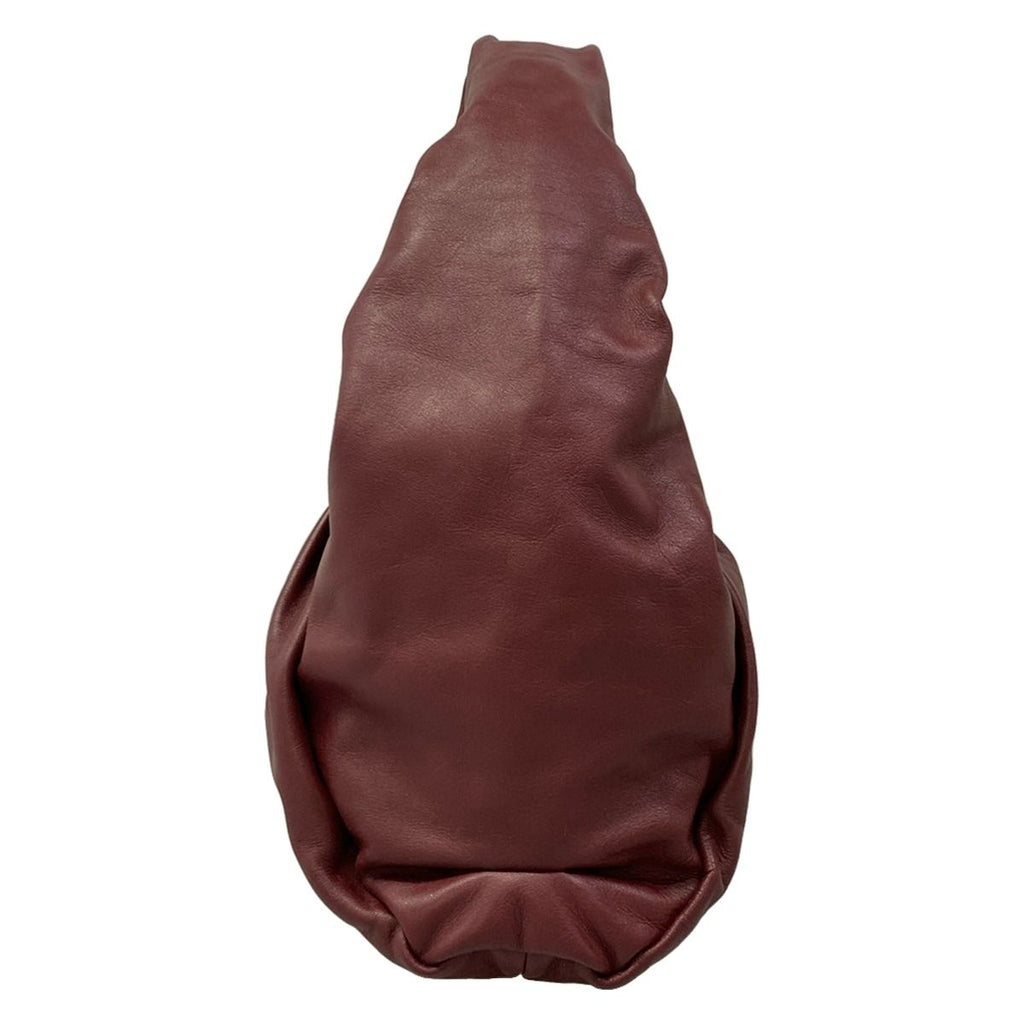 Bottega Veneta Handbag the Pouch Bordeaux Leather — view 2