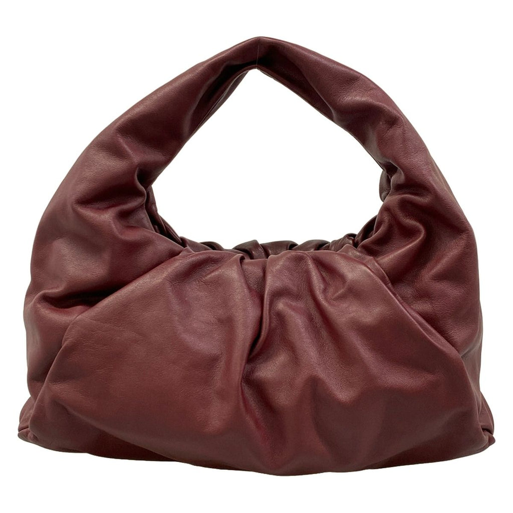 Bottega Veneta Handbag the Pouch Bordeaux Leather — view 3