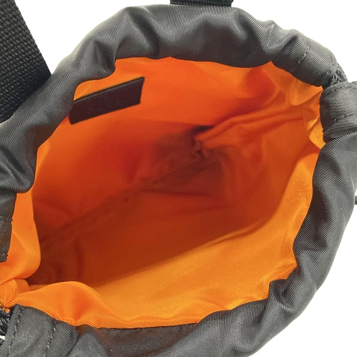 Gucci Backpack Off the Grit Orange Black Leather — view 7