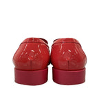 Chanel Loafers 35.5 C Pink CC Logo Leather — view 6