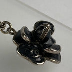 Chanel Necklace CC Logo Camellia Pre Collection Lame 09 P Black — view 2