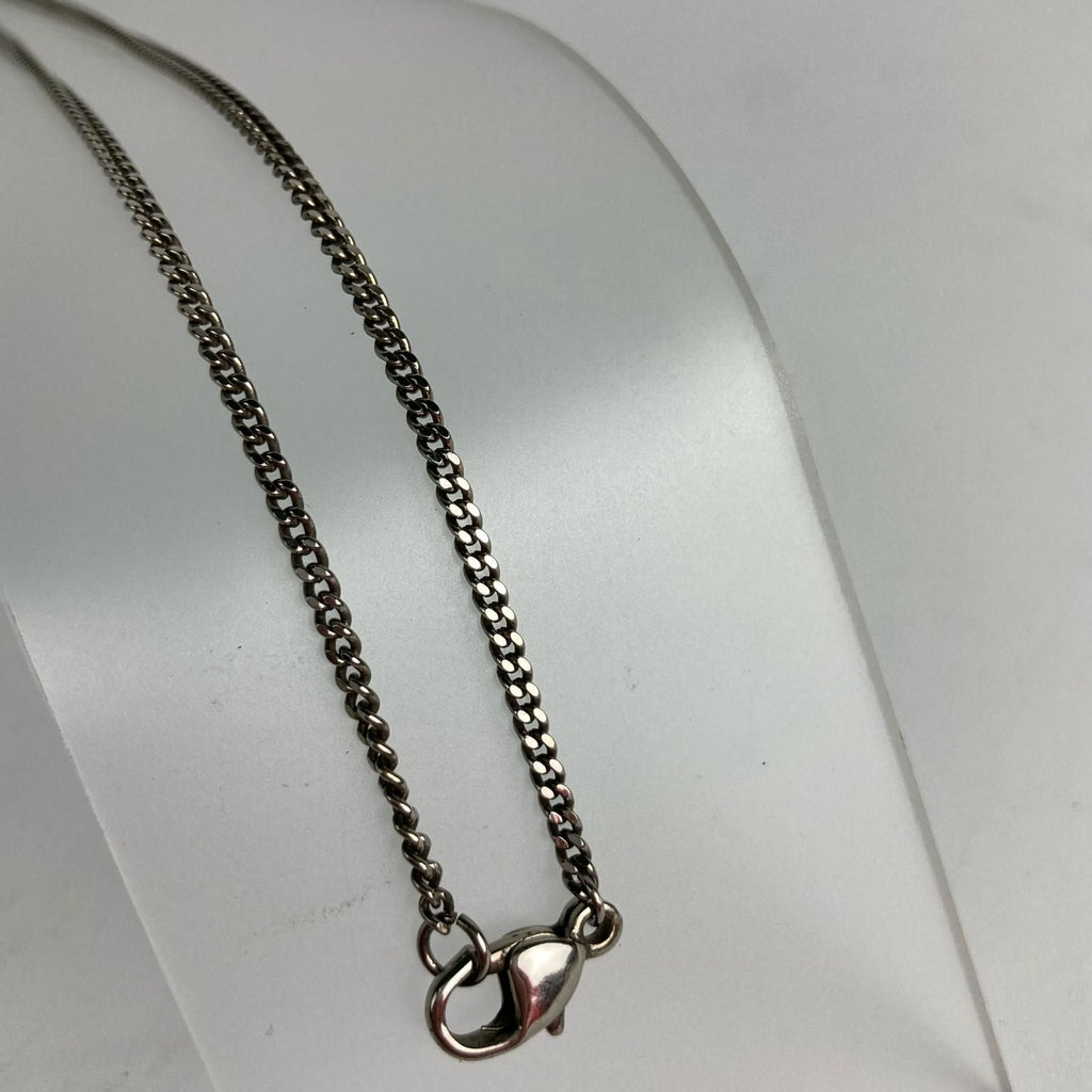 Chanel Necklace CC Logo Camellia Pre Collection Lame 09 P Black — view 7