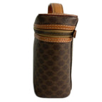 Celine Macadam Pattern Vanity Bag Vintage Brown — view 3