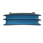 Hermes Shoulder Bag Sac Roulis Mini Blue Nord Gold — view 5