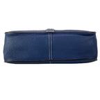 Hermes Handbag Halzan 31 Blue Saffiano Silver — view 5