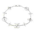 Louis Vuitton Bracelet Monogram 18k White Gold