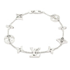 Louis Vuitton Bracelet Monogram 18k White Gold