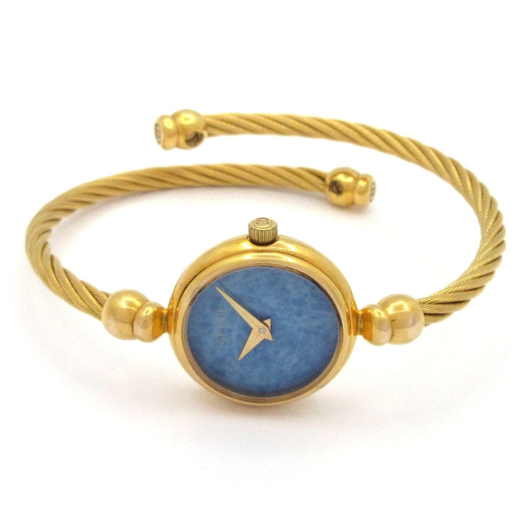Gucci Watch Blue Gold — view 2