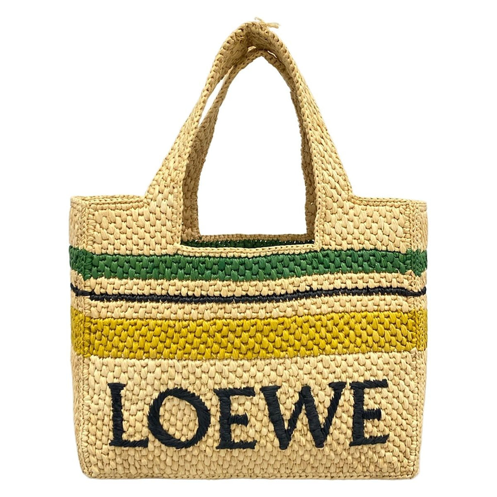 Loewe Tote Font Small Beige Black Multi