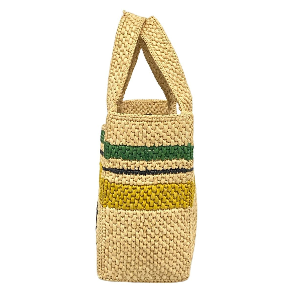 Loewe Tote Font Small Beige Black Multi — view 4