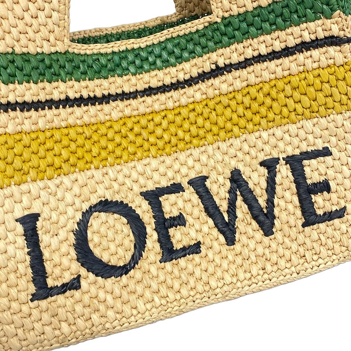 Loewe Tote Font Small Beige Black Multi — view 9