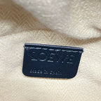 Loewe Shoulder Bag Beige Basket Natural Bee Drawstring Leather — view 9