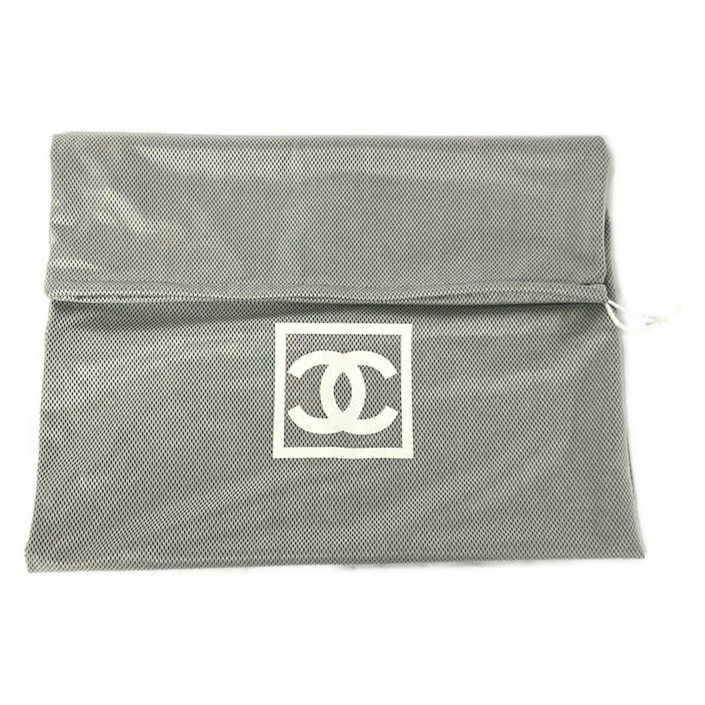 Chanel Long Boots 37.5 Black Silver Leather — view 7