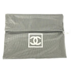 Chanel Long Boots 37.5 Black Silver Leather — view 7