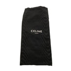 Celine Drawstring Navy Brown Studs Mini Bag Triomphe Leather — view 8