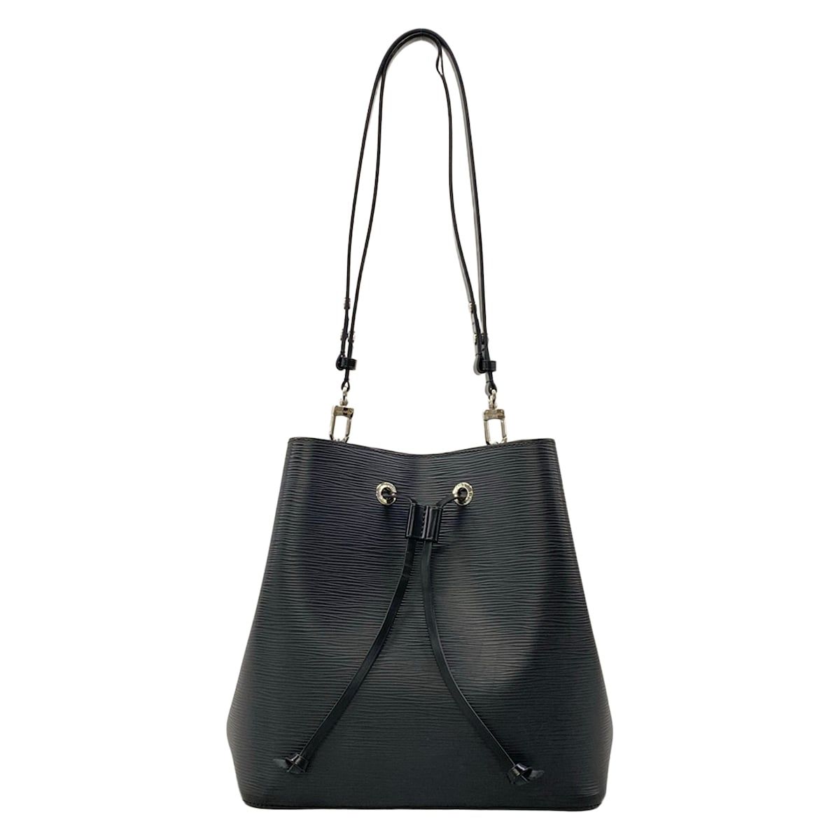 Louis Vuitton Shoulder Bag Epi Neo Noe Noir Leather Cowhide