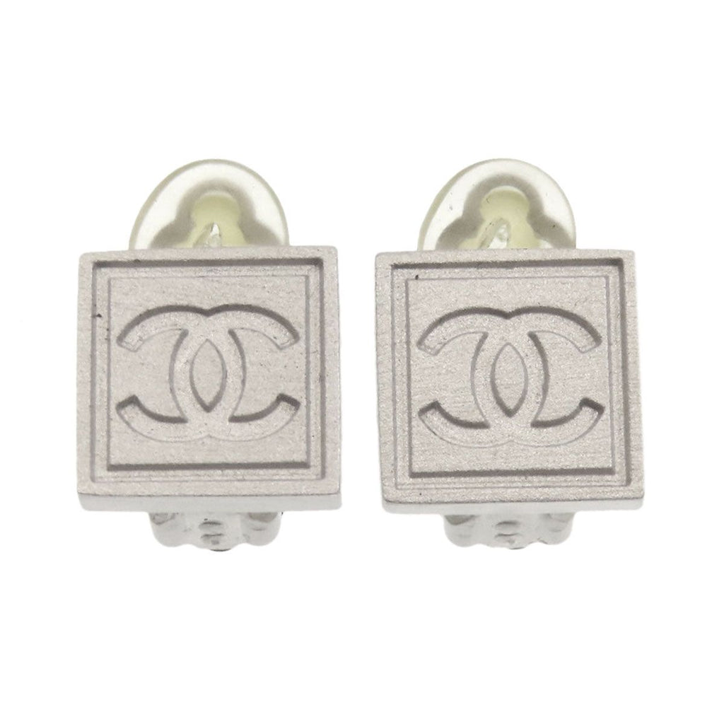 Chanel CC Logo Earrings Metal