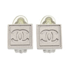 Chanel CC Logo Earrings Metal