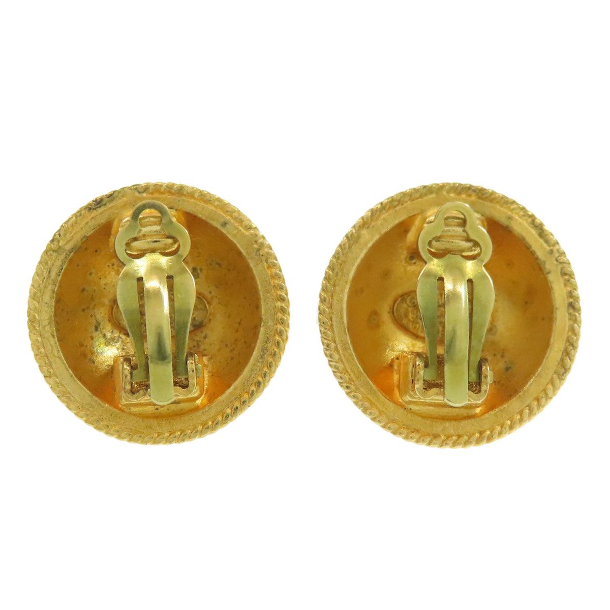 Chanel CC Logo Earrings Metal — view 2