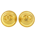 Chanel CC Logo Earrings Metal