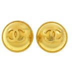 Chanel CC Logo Earrings Metal