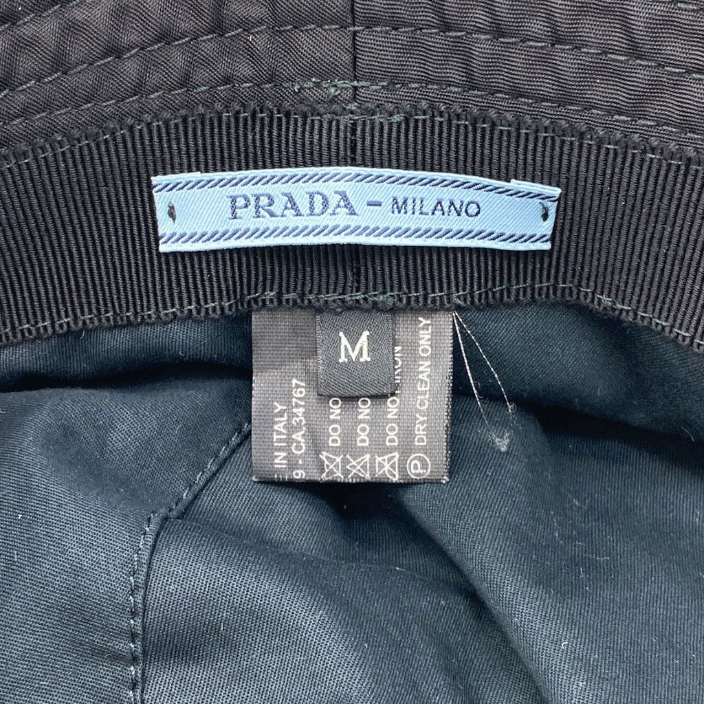 Prada Bucket Hat Logo Hat Nylon — view 5