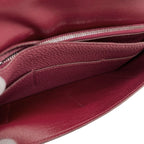 Hermes Dogon GM Silver Wallet Togo — view 6