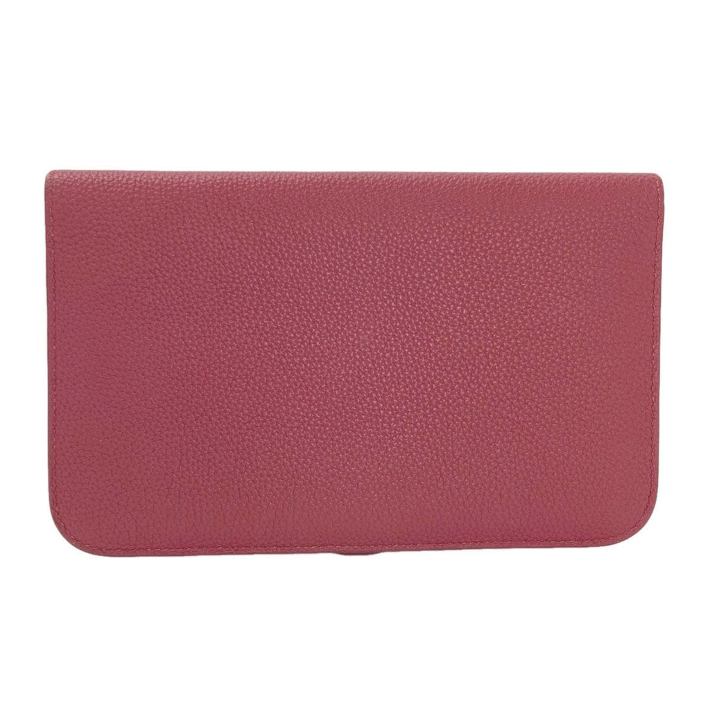 Hermes Dogon GM Silver Wallet Togo — view 2
