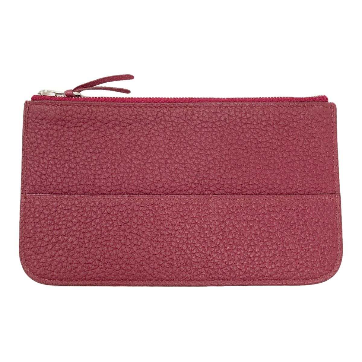 Hermes Dogon GM Silver Wallet Togo — view 7