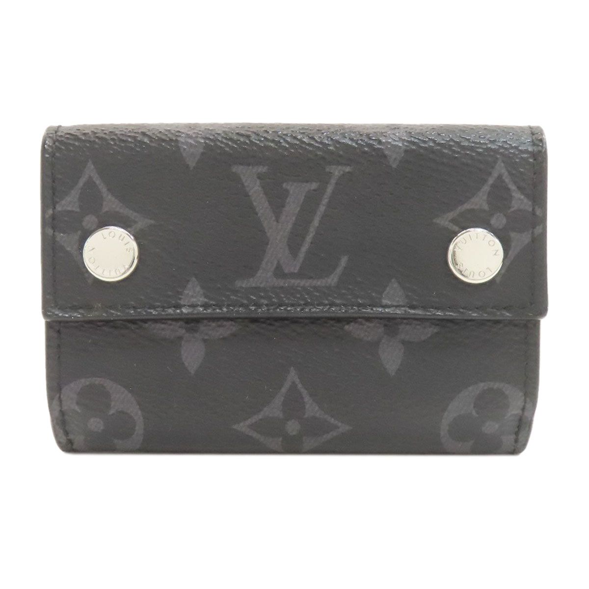 Louis Vuitton Discovery Compact Wallet Trifold Monogram Eclipse