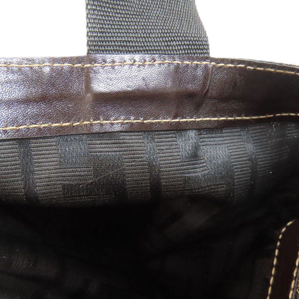 Fendi Zucca Pattern Eco Tote Canvas — view 9