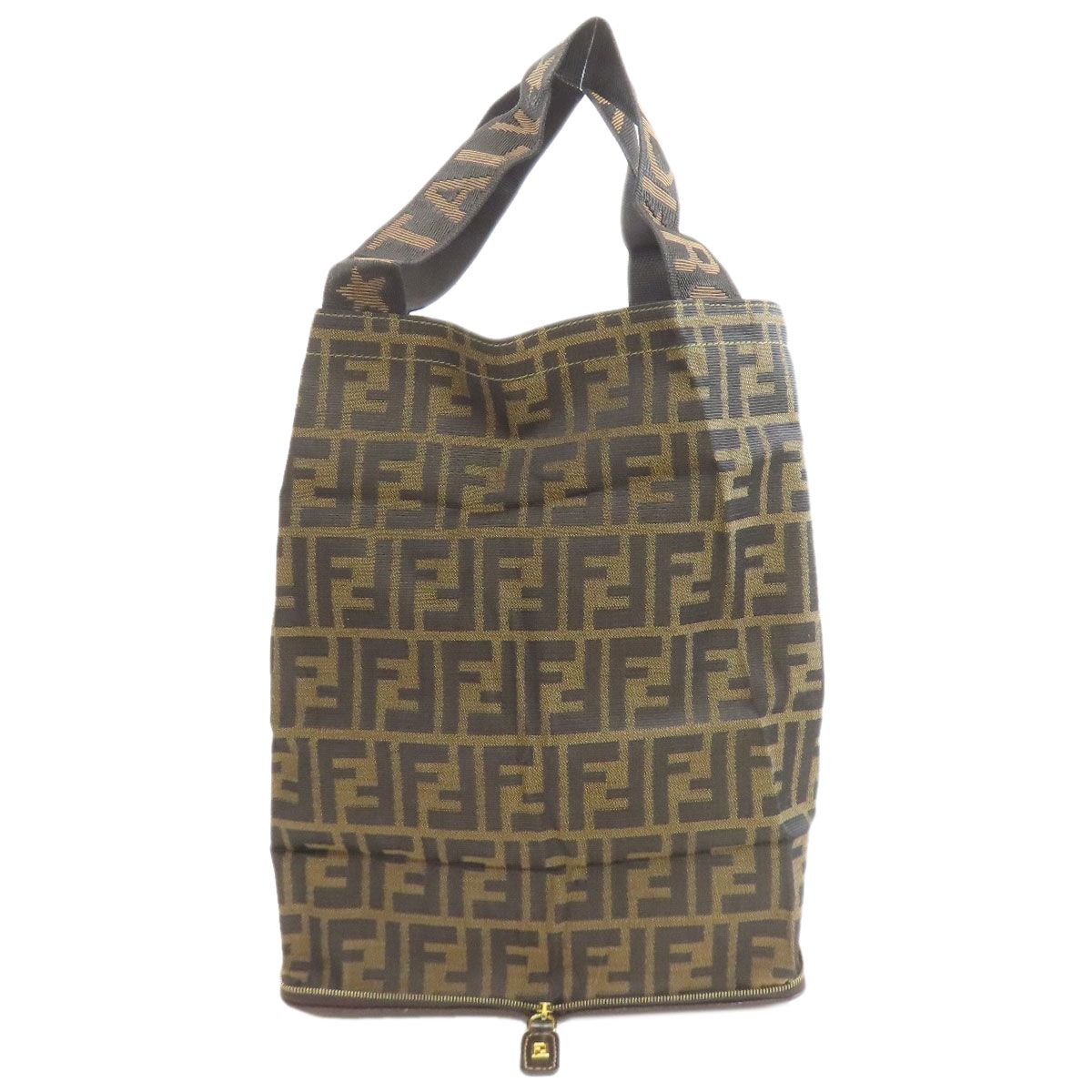 Fendi Zucca Pattern Eco Tote Canvas — view 2