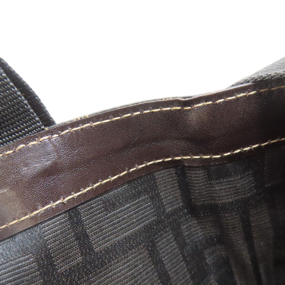 Fendi Zucca Pattern Eco Tote Canvas — view 7