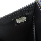Chanel Quilted CC Logo Gold Trifold Wallet Calf — view 8
