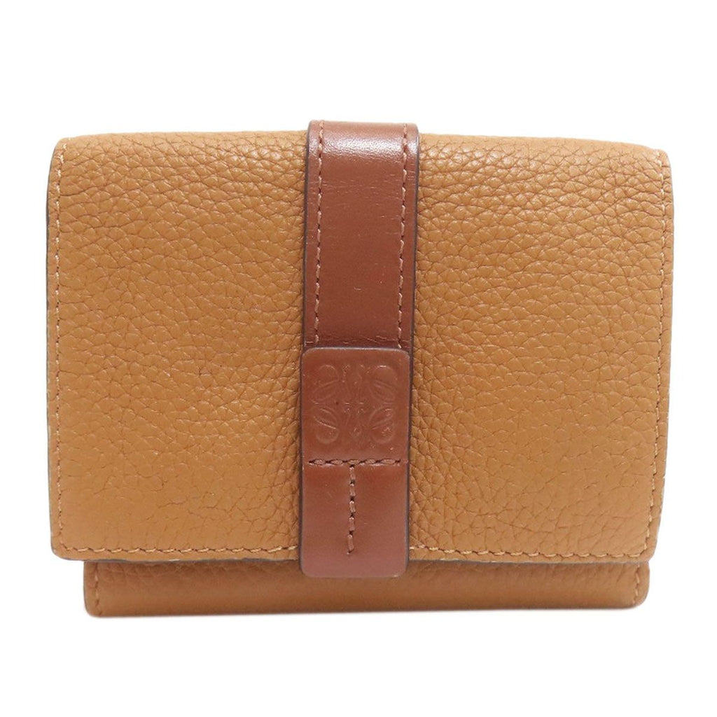 Loewe Anagram Trifold Wallet Leather