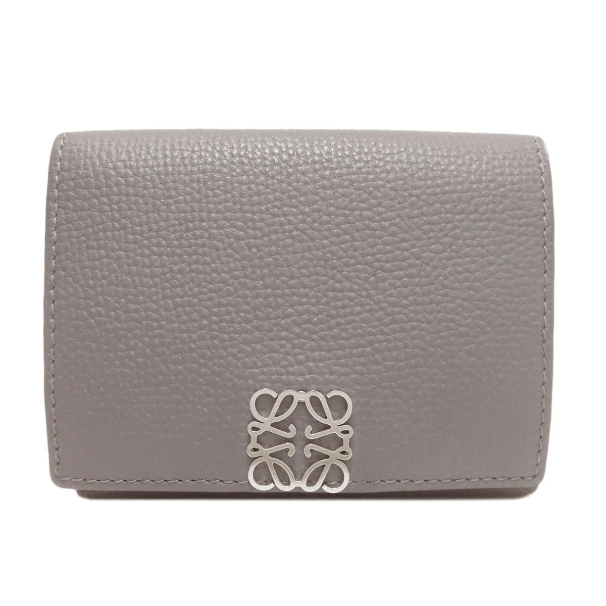 Loewe Anagram Trifold Wallet Leather