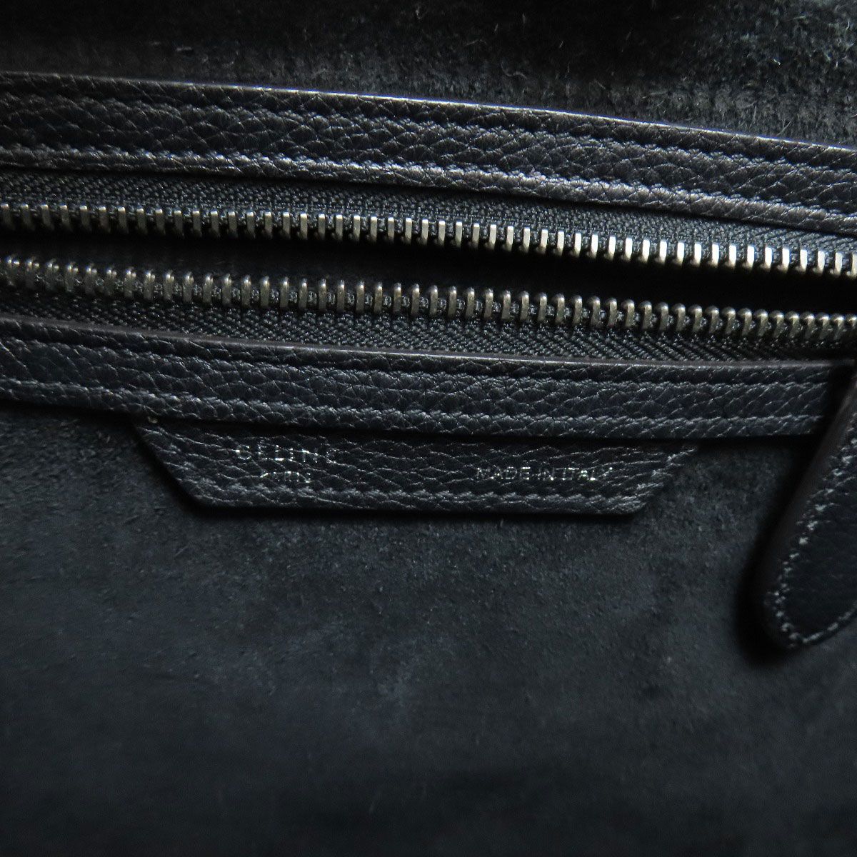 Celine Luggage Micro Handbag Calf — view 6