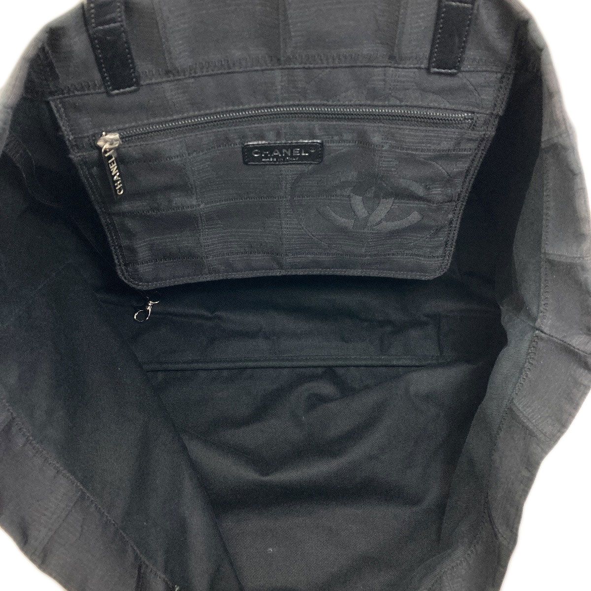 Chanel New Travel Line Tote Nylon Jacquard — view 5