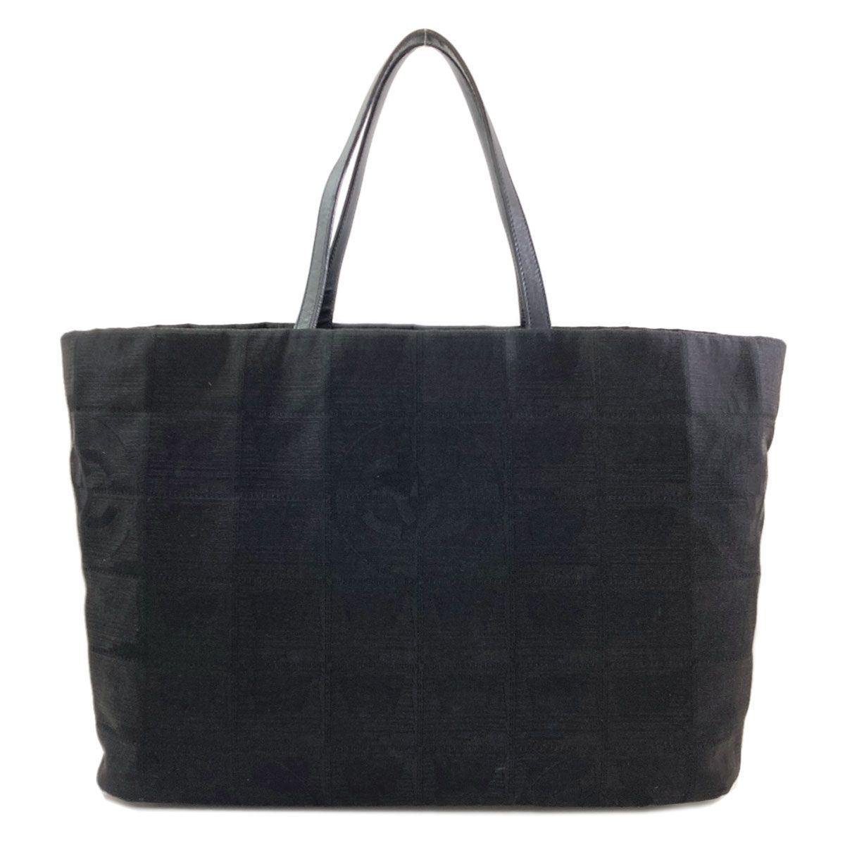 Chanel New Travel Line Tote Nylon Jacquard
