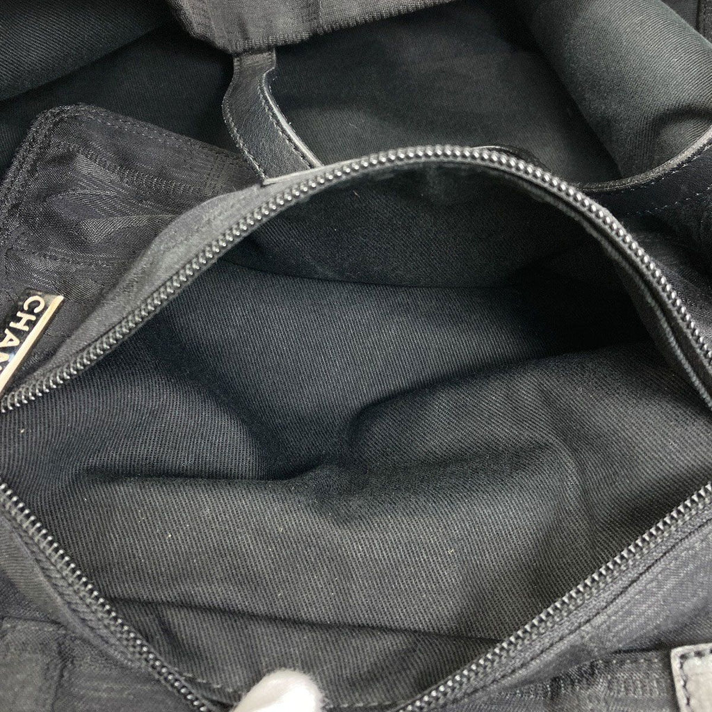 Chanel New Travel Line Tote Nylon Jacquard — view 8