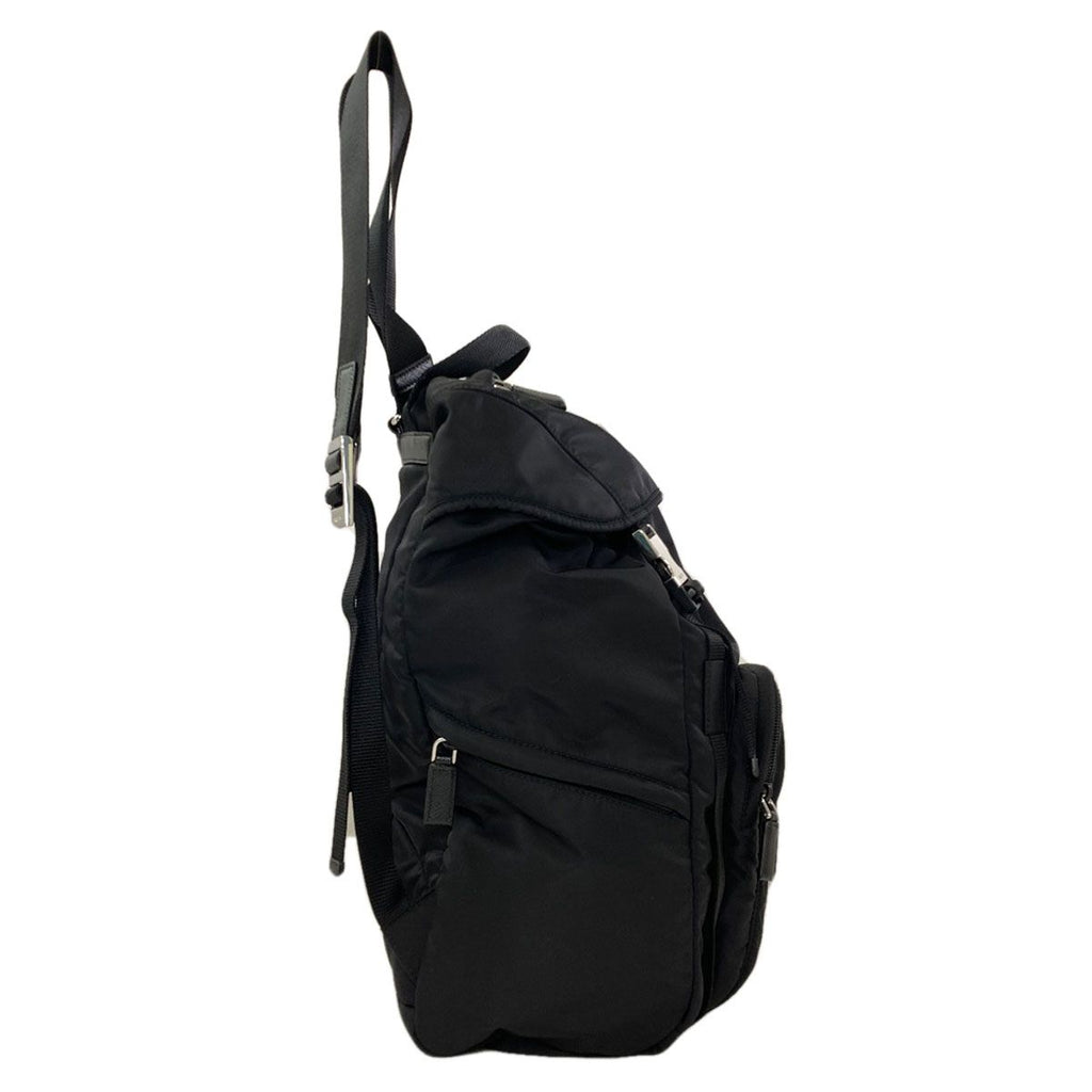Prada Logo Backpack Nylon — view 3