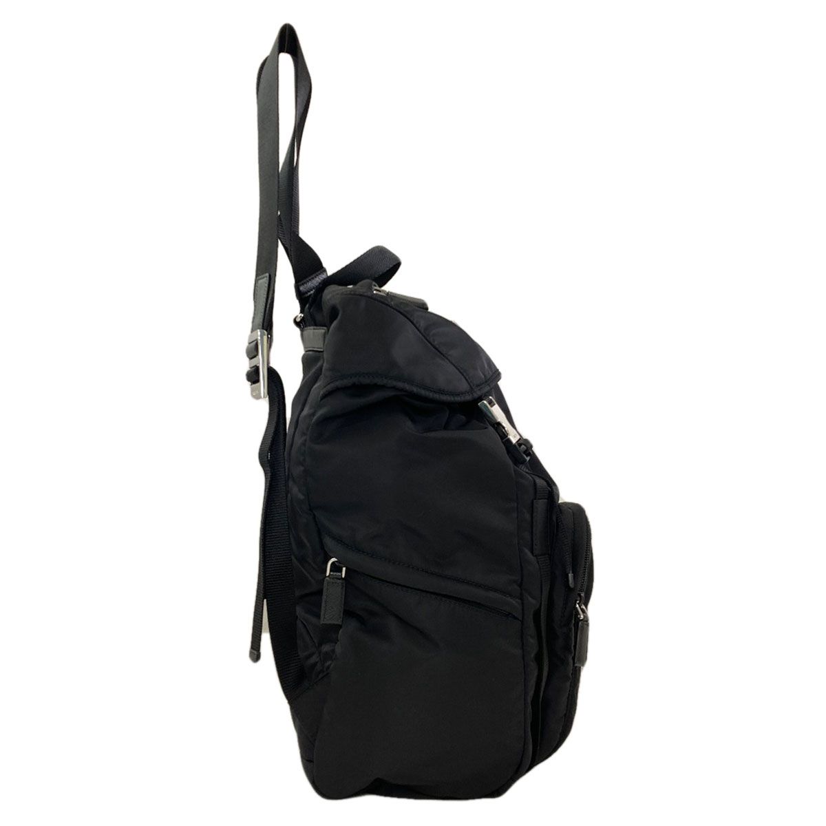 Prada Logo Backpack Nylon — view 3