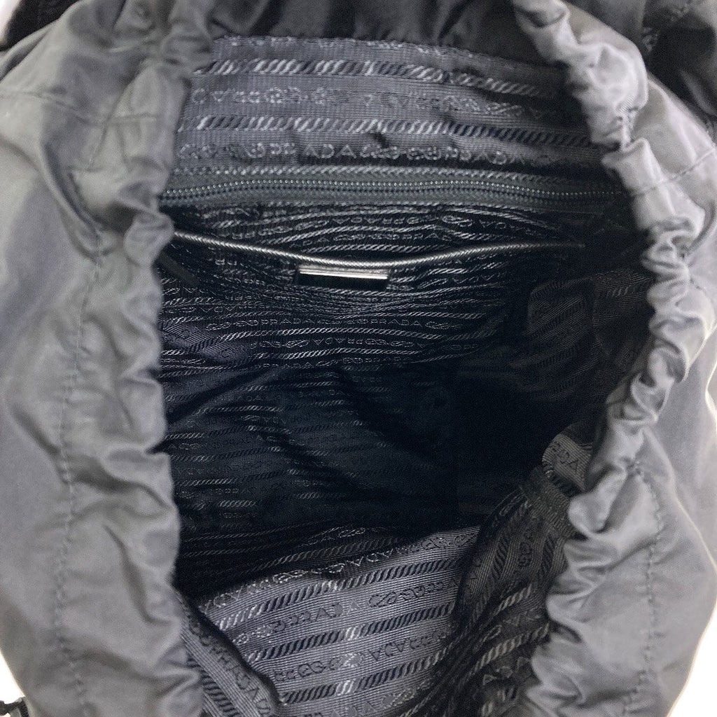 Prada Logo Backpack Nylon — view 5