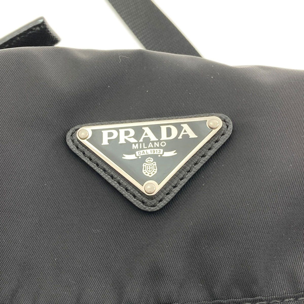 Prada Logo Backpack Nylon — view 8