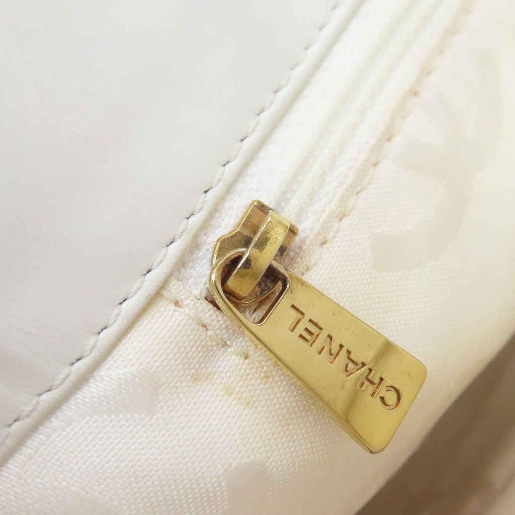 Chanel Wild Stitch Gold Tote Calf — view 9