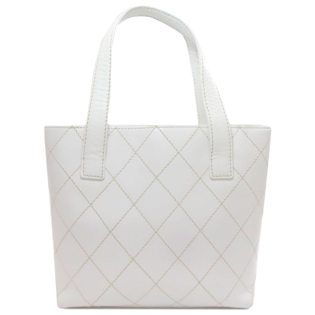 Chanel Wild Stitch Gold Tote Calf — view 2